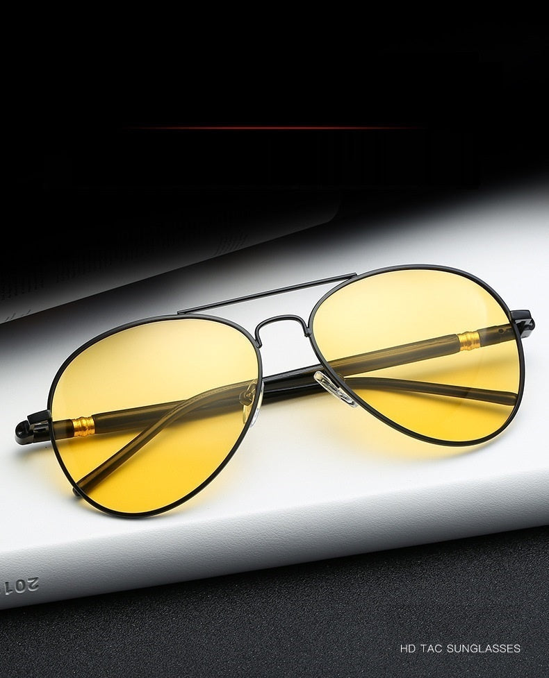 Vintage Polarized Pilot Sunglasses