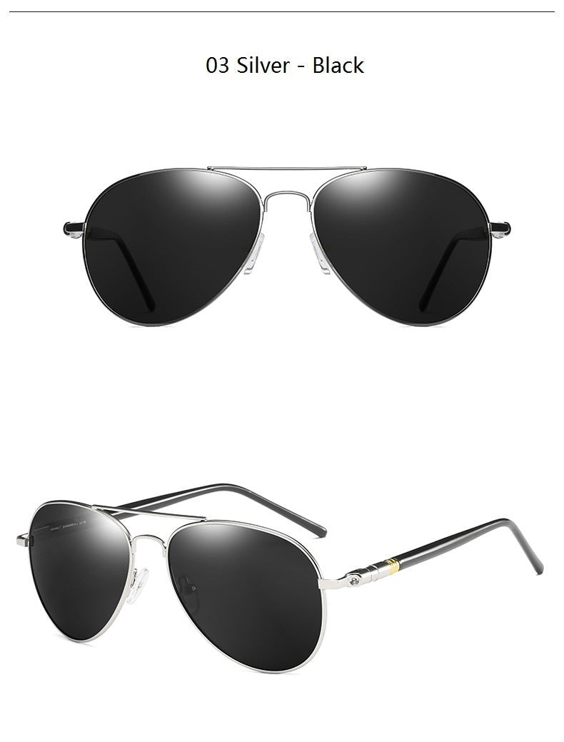 Vintage Polarized Pilot Sunglasses