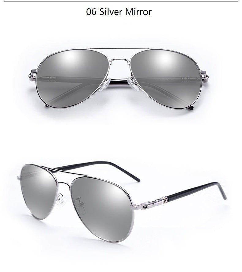 Vintage Polarized Pilot Sunglasses