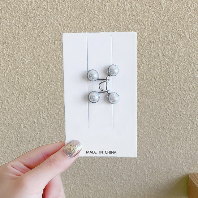 Belt-free Waist Buckle Snap Clips