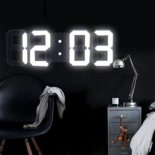 3D LED Large Digital Clock