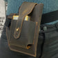 Leather Retro EDC Organizer Waist-Bag for Men