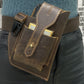Leather Retro EDC Organizer Waist-Bag for Men