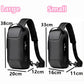 Anti-theft Waterproof Crossbody USB Bag
