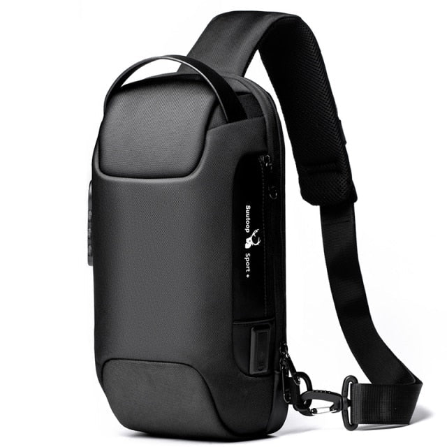 Anti-theft Waterproof Crossbody USB Bag