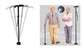 Magic Cane™ Foldable Walking Stick With LED Light - Indigo-Temple