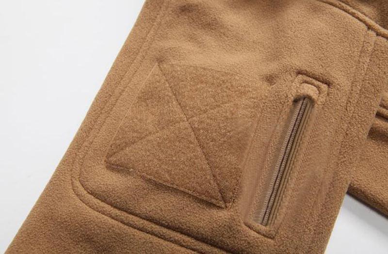 Tactical Thermal Fleece Jacket  (4 colors) - Indigo-Temple