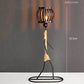 Pinturesque Metal African Style Candle Holder