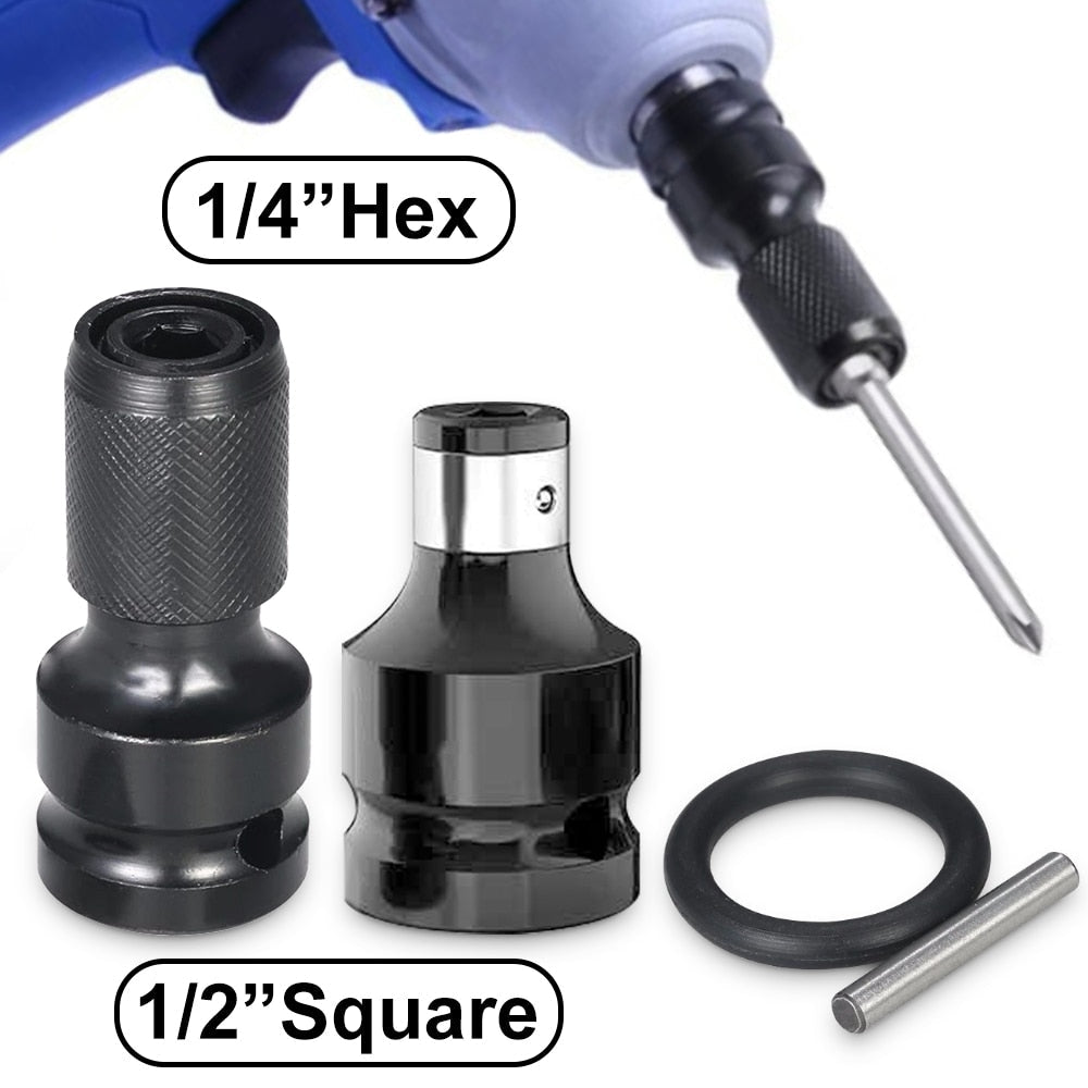 Hex Shank Socket Quick Release Converter