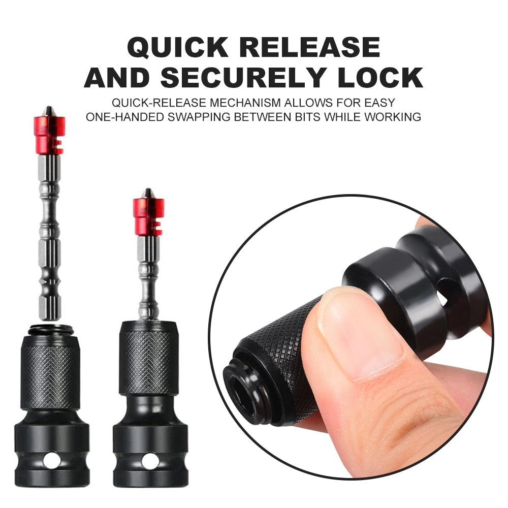 Hex Shank Socket Quick Release Converter