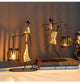Pinturesque Metal African Style Candle Holder