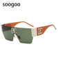 Vintage Square Rimless UV400 Sunglasses
