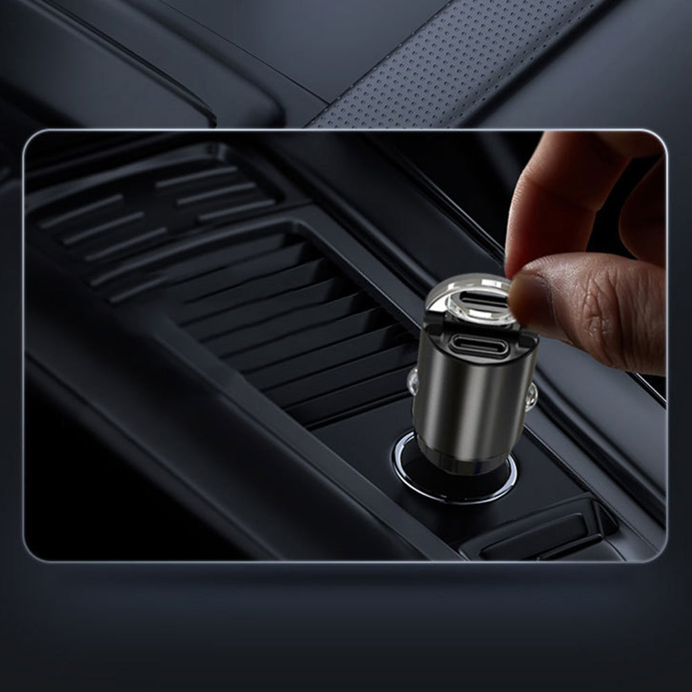 Type C & USB Car Fast Charger