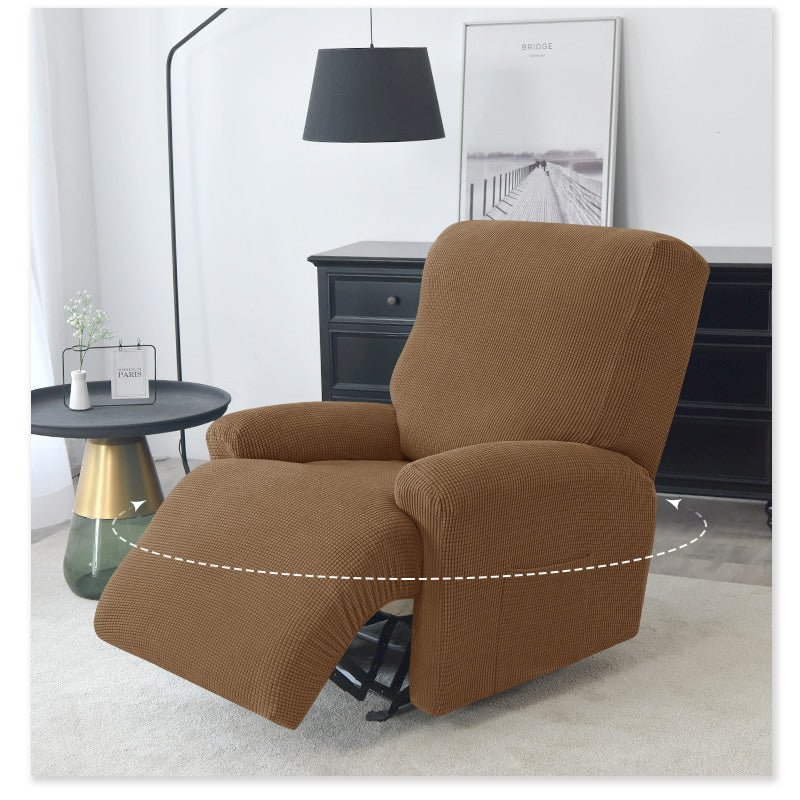 Split Design Recliner Chair Stretchy Cover