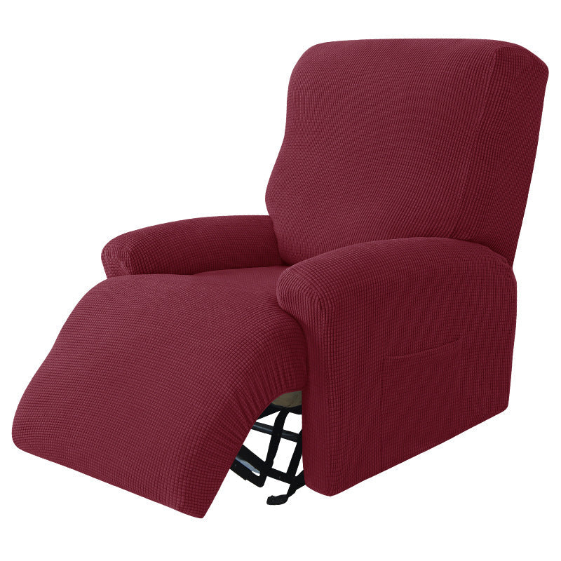 Split Design Recliner Chair Stretchy Cover