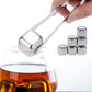 Stainless Steel Drink Chilling Cubes - Indigo-Temple