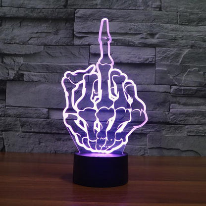 3D Visual Led Night Lights - Indigo-Temple