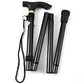Hiking Ultralight 4-section Adjustable Canes - Indigo-Temple
