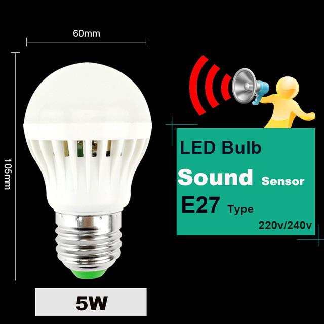 LED PIR Motion / Sound Sensor Lamp - Indigo-Temple