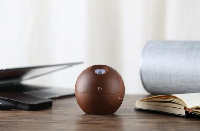 LED Ultrasonic Cool Mist Aroma Air Humidifier - Indigo-Temple