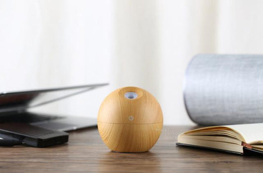 LED Ultrasonic Cool Mist Aroma Air Humidifier - Indigo-Temple