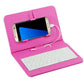 Keyboard Flip Case For Andriod Mobile Phone - Indigo-Temple