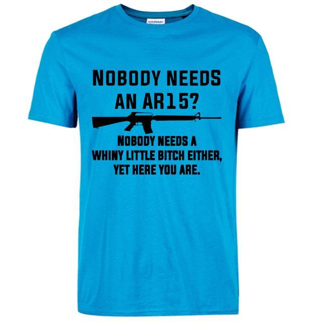 AR15 Tactical T-Shirt - Indigo-Temple