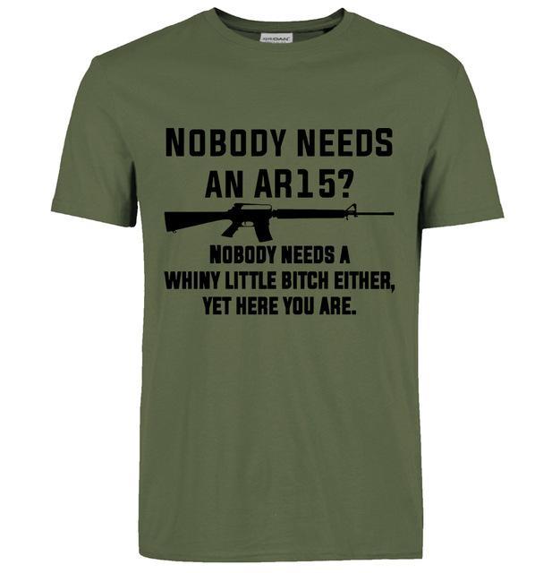 AR15 Tactical T-Shirt - Indigo-Temple