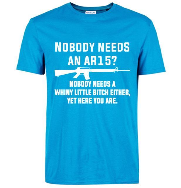 AR15 Tactical T-Shirt - Indigo-Temple