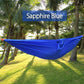 Portable Parachute Fabric Hammock - Indigo-Temple