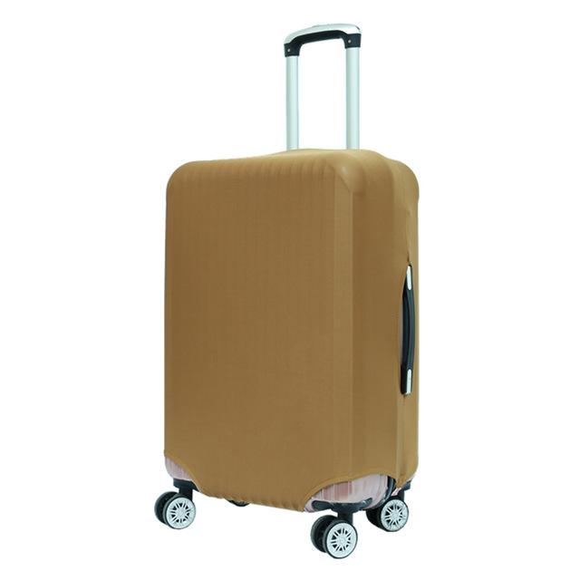 Elastic Protective Cover for Suitcase - Indigo-Temple