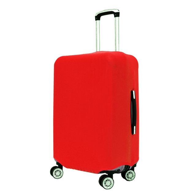 Elastic Protective Cover for Suitcase - Indigo-Temple