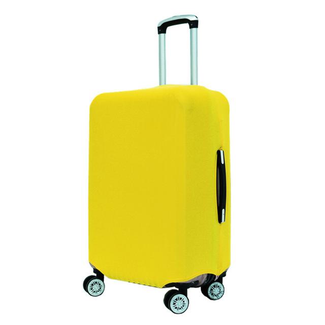 Elastic Protective Cover for Suitcase - Indigo-Temple