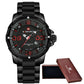 G309 STAINLESS STEEL ARMY WATCH (4 COLORS) - Indigo-Temple