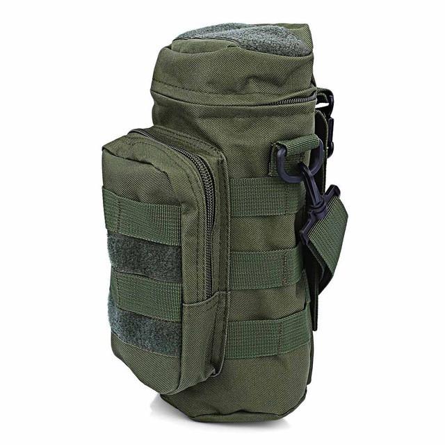 Molle Oxford Water Bottle Pouch - Indigo-Temple