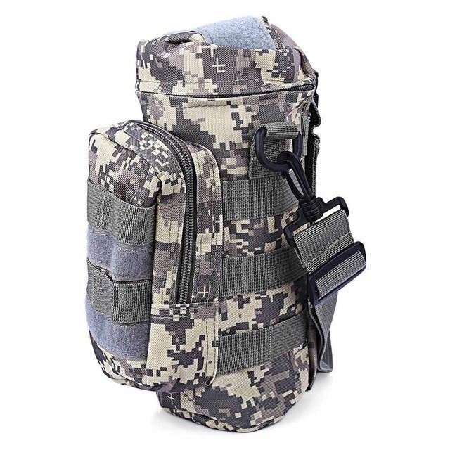 Molle Oxford Water Bottle Pouch (7 colors) - Indigo-Temple