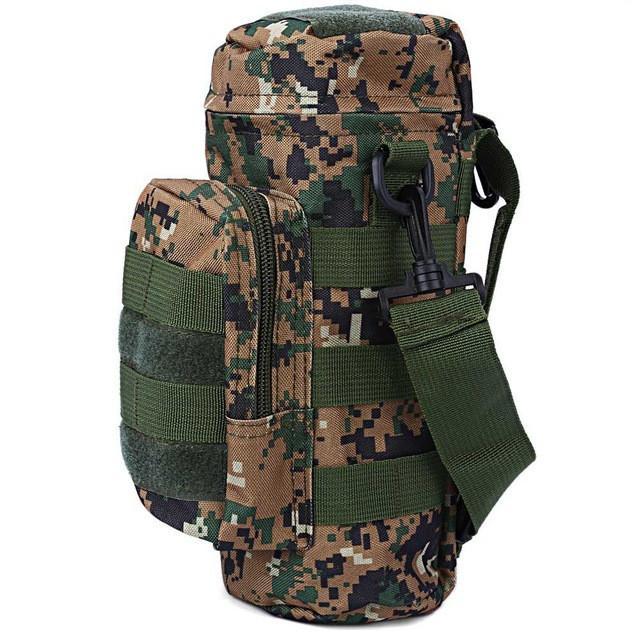 Molle Oxford Water Bottle Pouch - Indigo-Temple
