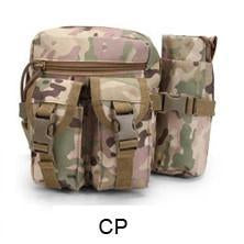 Tactical Water Bottle Waist Belt Pouch - Indigo-Temple