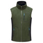 Outdoor Sleeveless Fleece Vest Jacket - Indigo-Temple