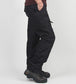 Double Layer Military Flannel Lined Cargo Pants - Indigo-Temple