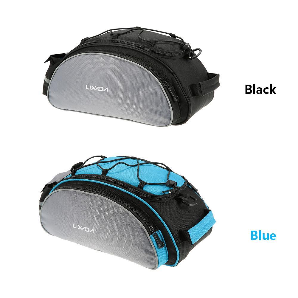 Rear-Rack Cycling Bag - Indigo-Temple