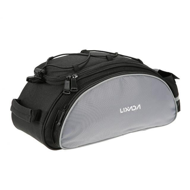 Rear-Rack Cycling Bag - Indigo-Temple