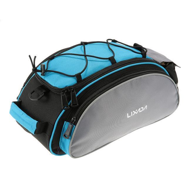 Rear-Rack Cycling Bag - Indigo-Temple