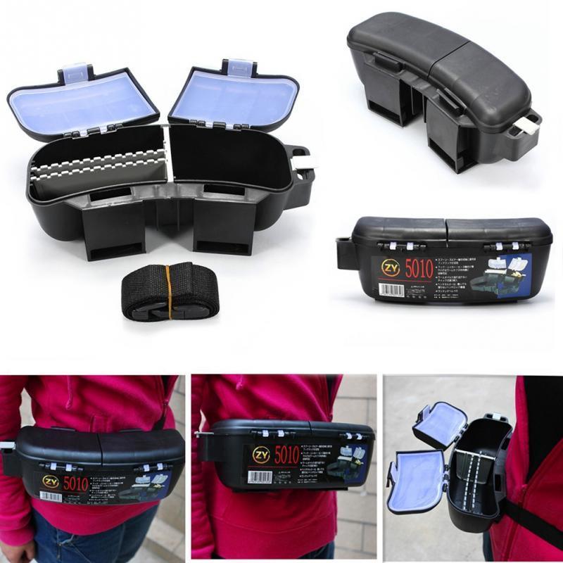 Waist Belt Fishing Tackle Storage Box - Indigo-Temple