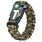 5 IN 1 Paracord Survival Bracelet - Indigo-Temple