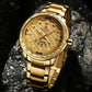 Luxury Full Steel Wrist Watch (5 colors) - Indigo-Temple