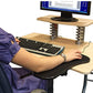 Mouse Pad with Arm Support - Indigo-Temple