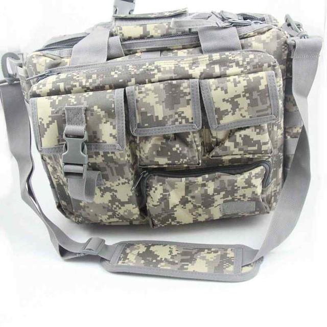 Molle Outdoor Tactical padded Laptop Bag - Indigo-Temple