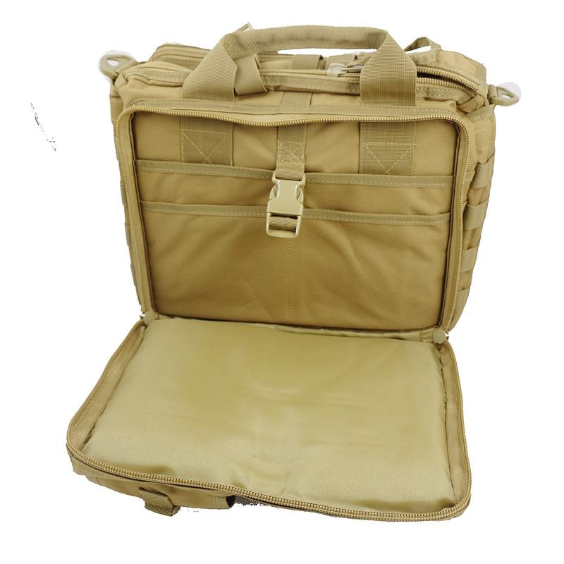 Molle Outdoor Tactical padded Laptop Bag - Indigo-Temple