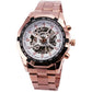 Skeleton - Mechanical  Watch - Indigo-Temple
